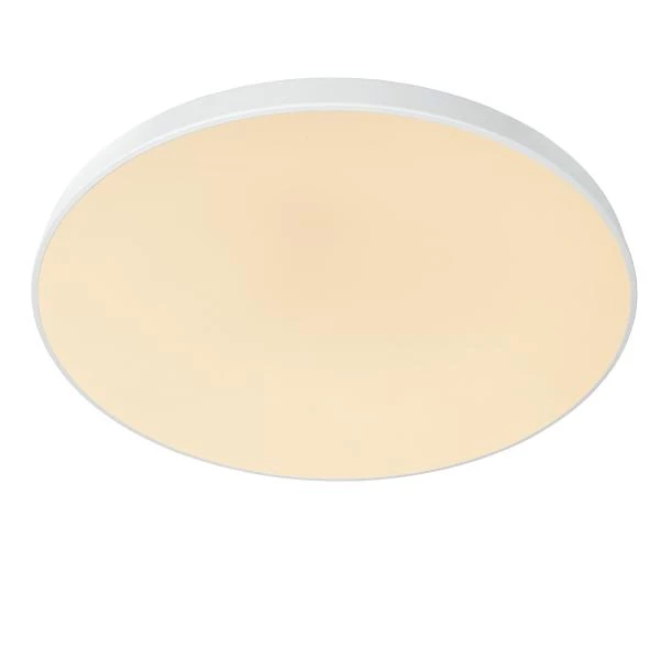 Lucide UNAR - Flush ceiling light - Ø 80 cm - LED Dim. - 1x80W 2700K - 3 StepDim - White - detail 1